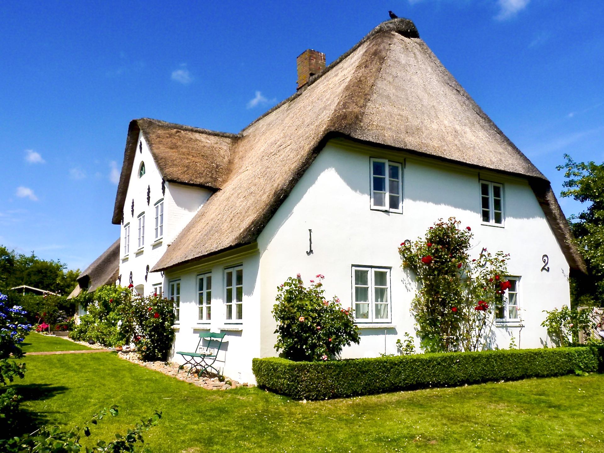 Friesenhaus Steenodde Außenansicht